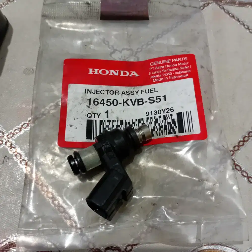 injektor kode part KVB