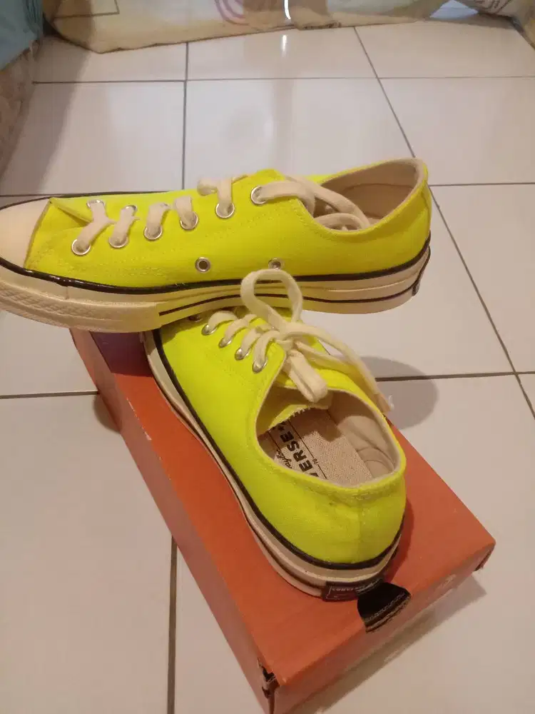 Converse all star chuck jaylor (Lemon venom) size 38
