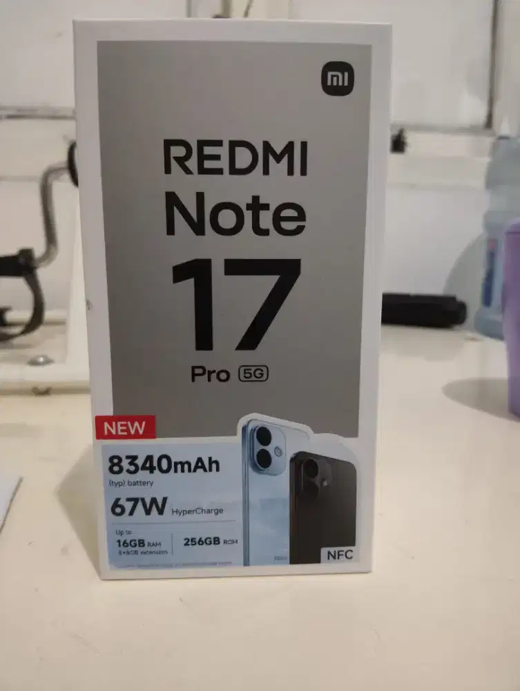 Xiaomi redmi note 17 pro baru beli