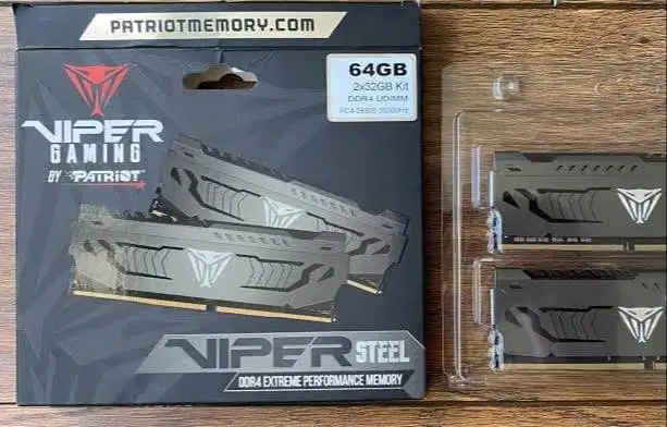 ram pc ddr4 patriot 64 gb twins memori