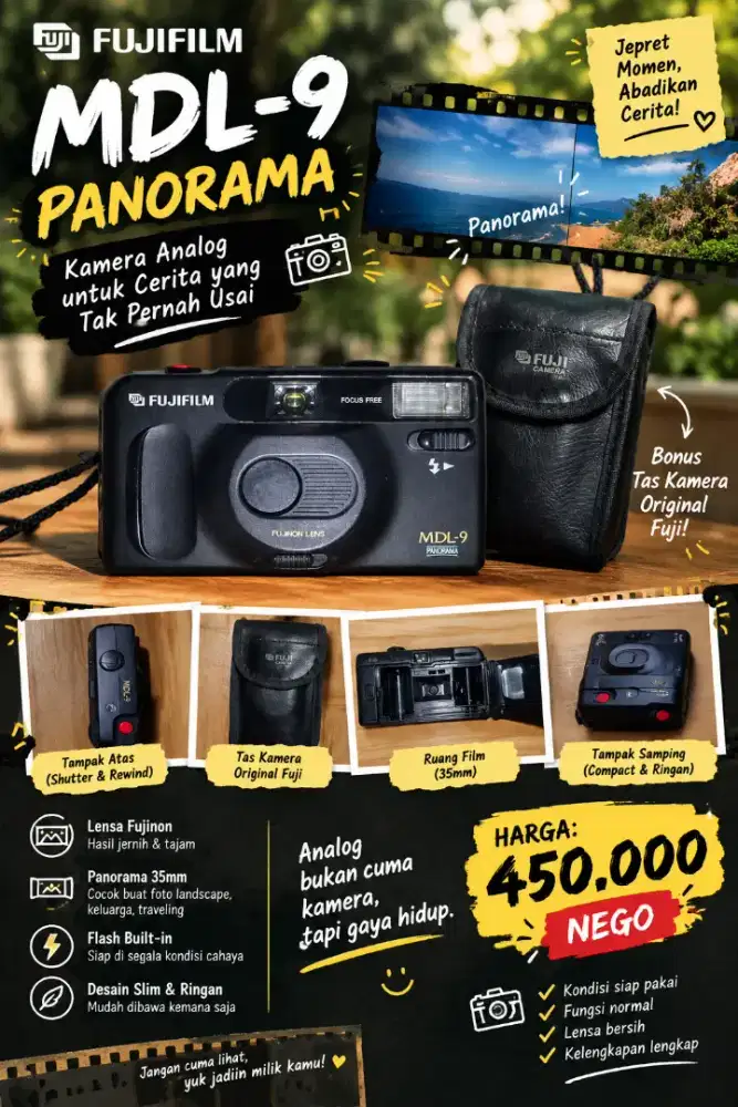 Kamera Analog Fujifilm MDL-9