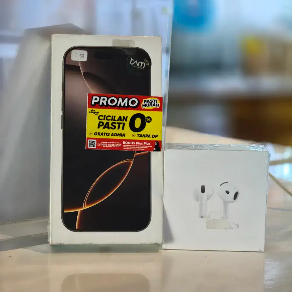 IPHONE 16 PRO BUNDLING EARPHONE LEBIH HEMAT!!!