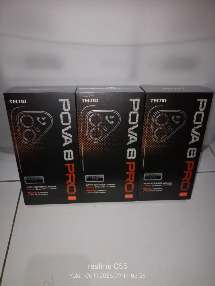 Tecno Pova 8 Pro 5G 8/256 GB Dimensity 7400 Ultimate Garansi Resmi