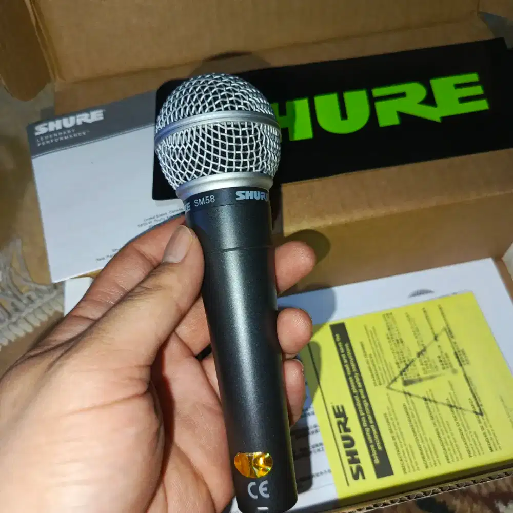 SHURE SM 58 MIC baru