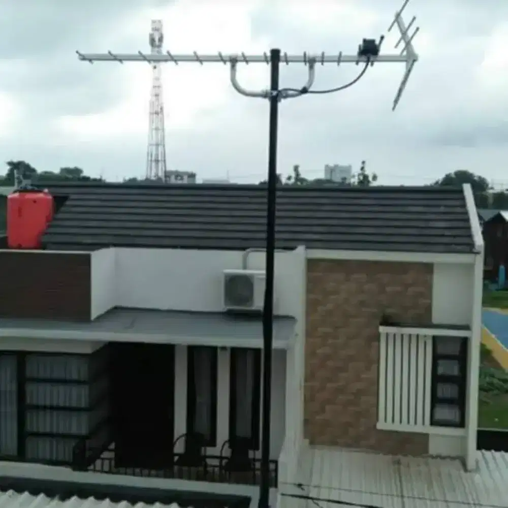 Pasang Antena Gambar TV Jernih