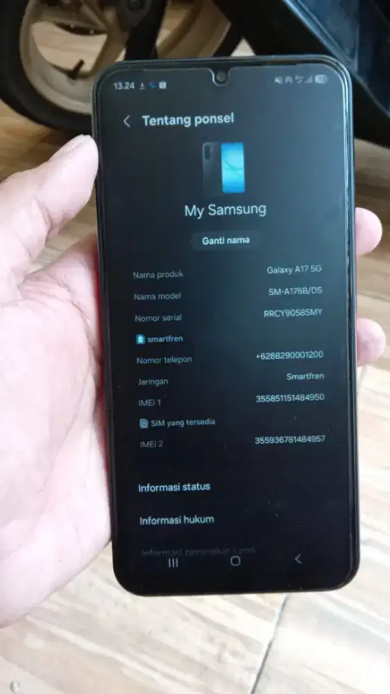 Samsung A17 5G 8/256 batangan