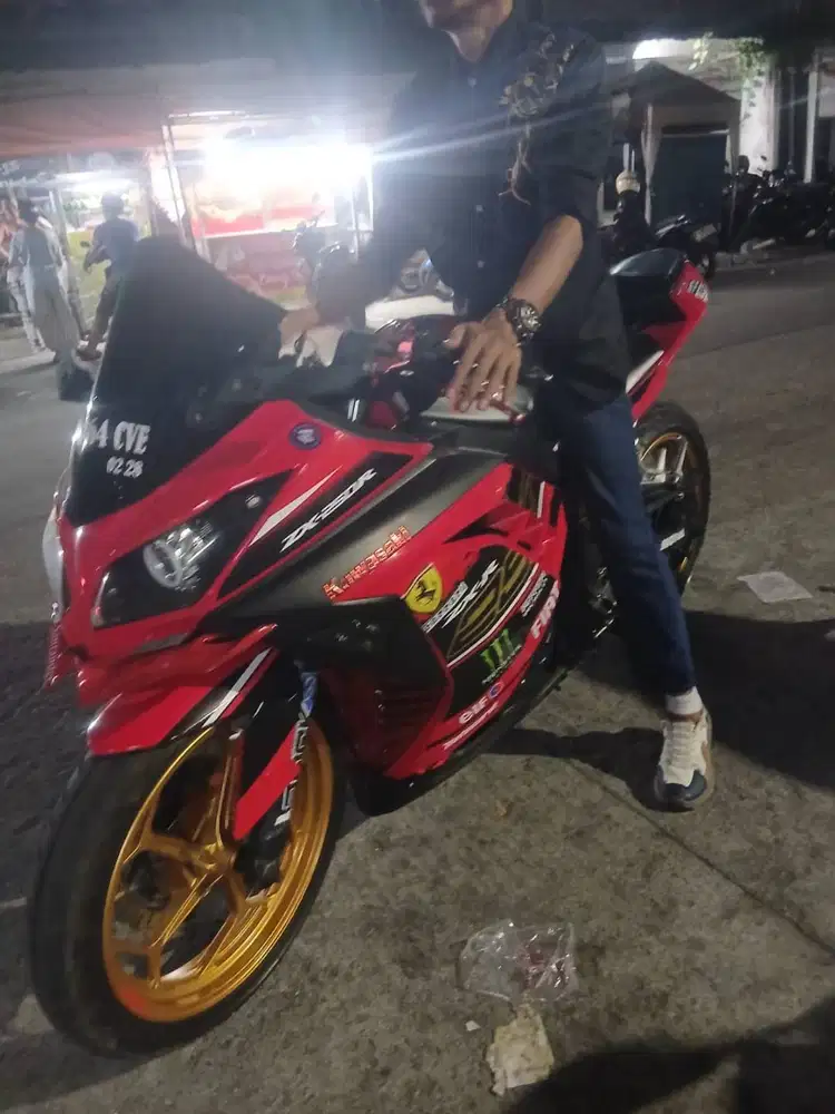 Kawasaki ninja 250R ss lengkap pjk off 3x