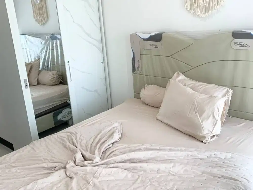 DIJUAL APARTEMEN EASTCOAST MANSION PAKUWON CITY TOWER AMOR LANTAI 30 FURNISHED - TANPA KITCHEN