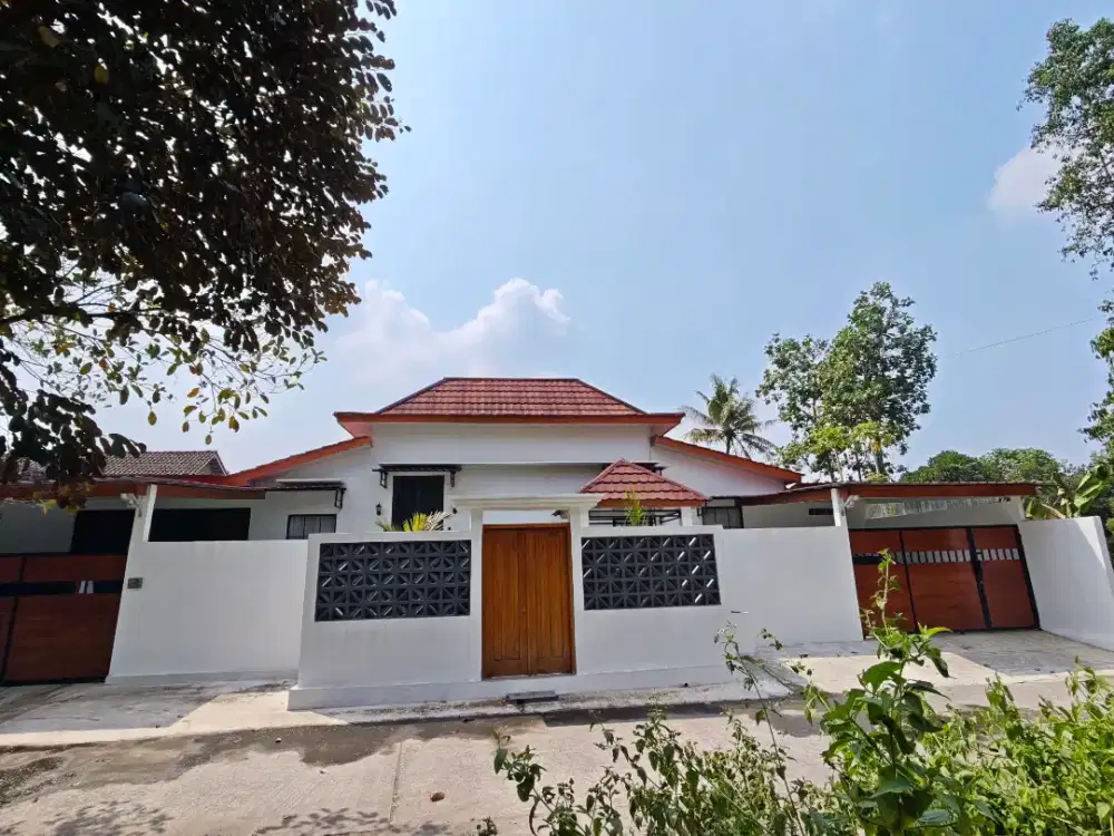 di jual rumah estetik semi villa di prambanan