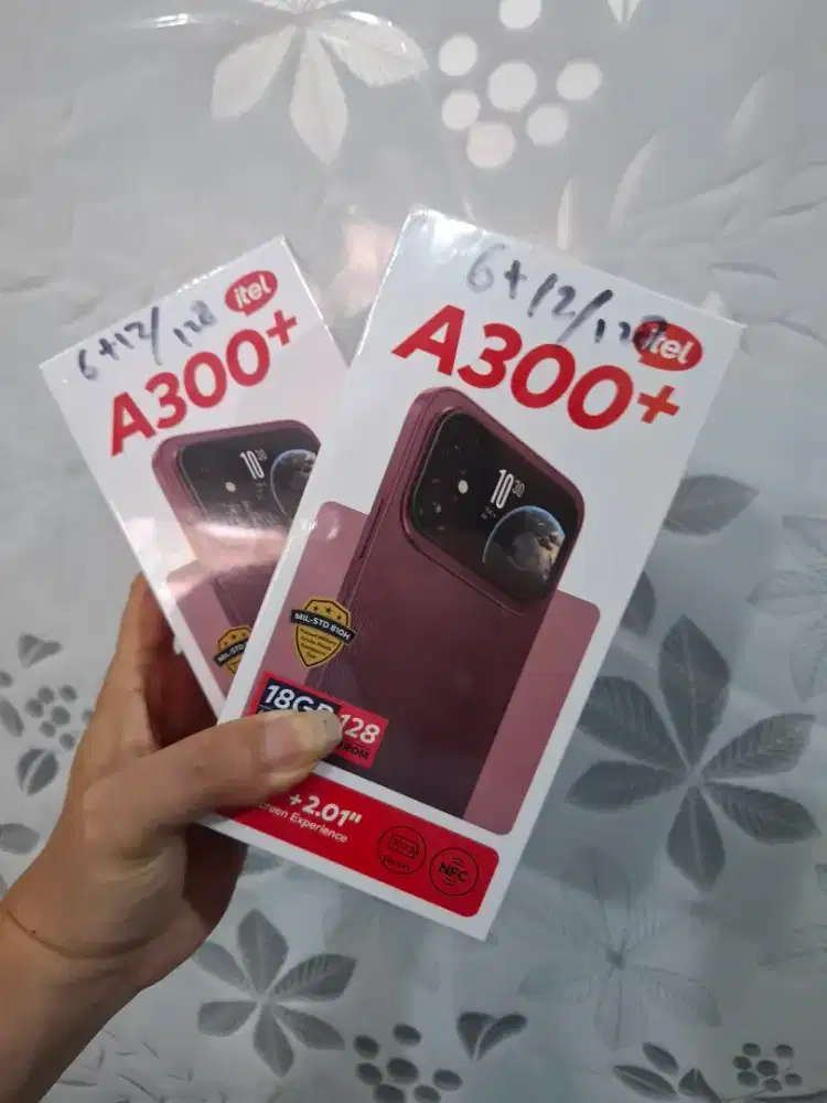 Itel a300+ ram 6+12/128 [baru]