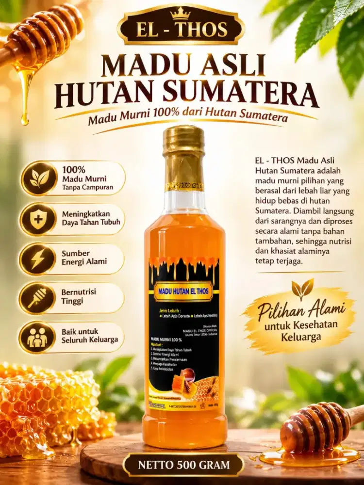 Jualan madu keliling / seles