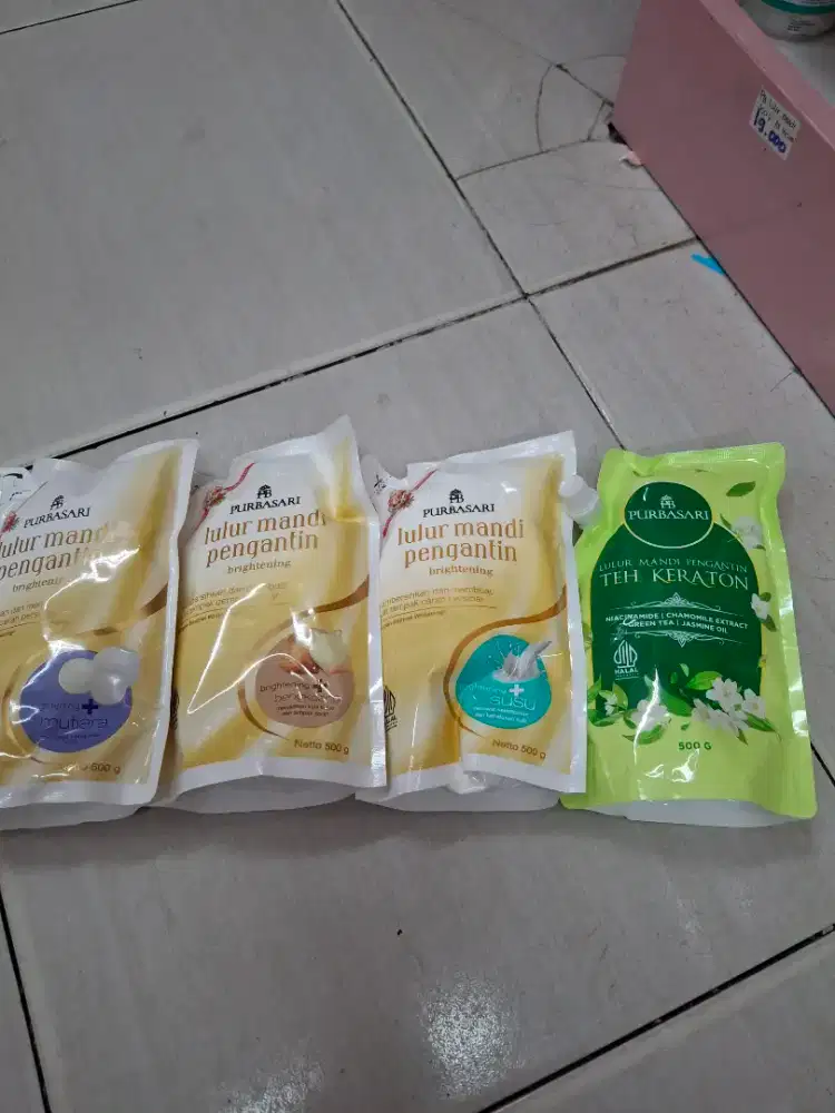 Lulur pengantin Purbasari 500 kg