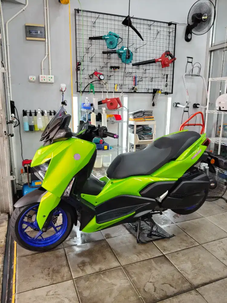 YAMAHA XMAX CONNECTED TAHUN 2024 LOW KM GRESS MODIF