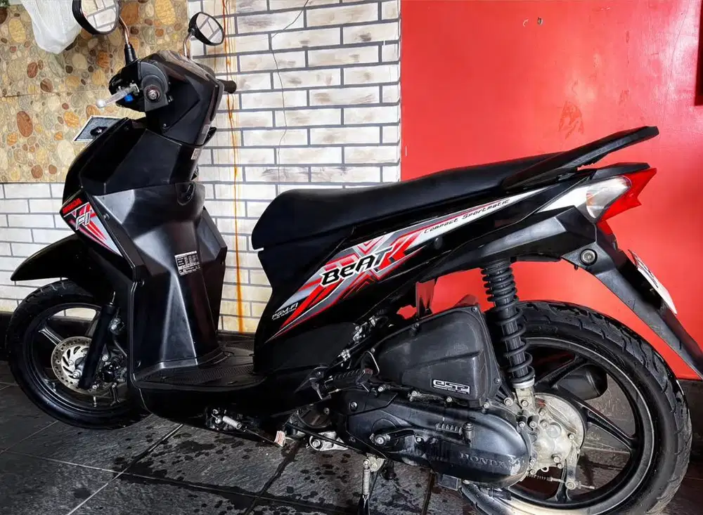 Beat ESp 2016 warna hitam. Pajak Hidup plat sampai 2031. NEGO!!