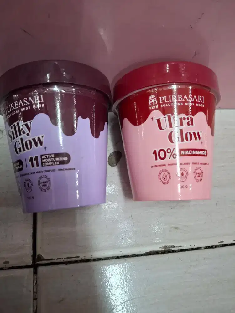 Purbasari skin solution body mask