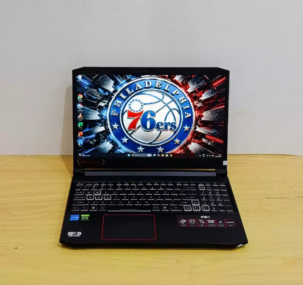 Laptop Acer nitro 5 Prosesor Intel Core i7-11800H/Ram 16GB/SSD 512GB
