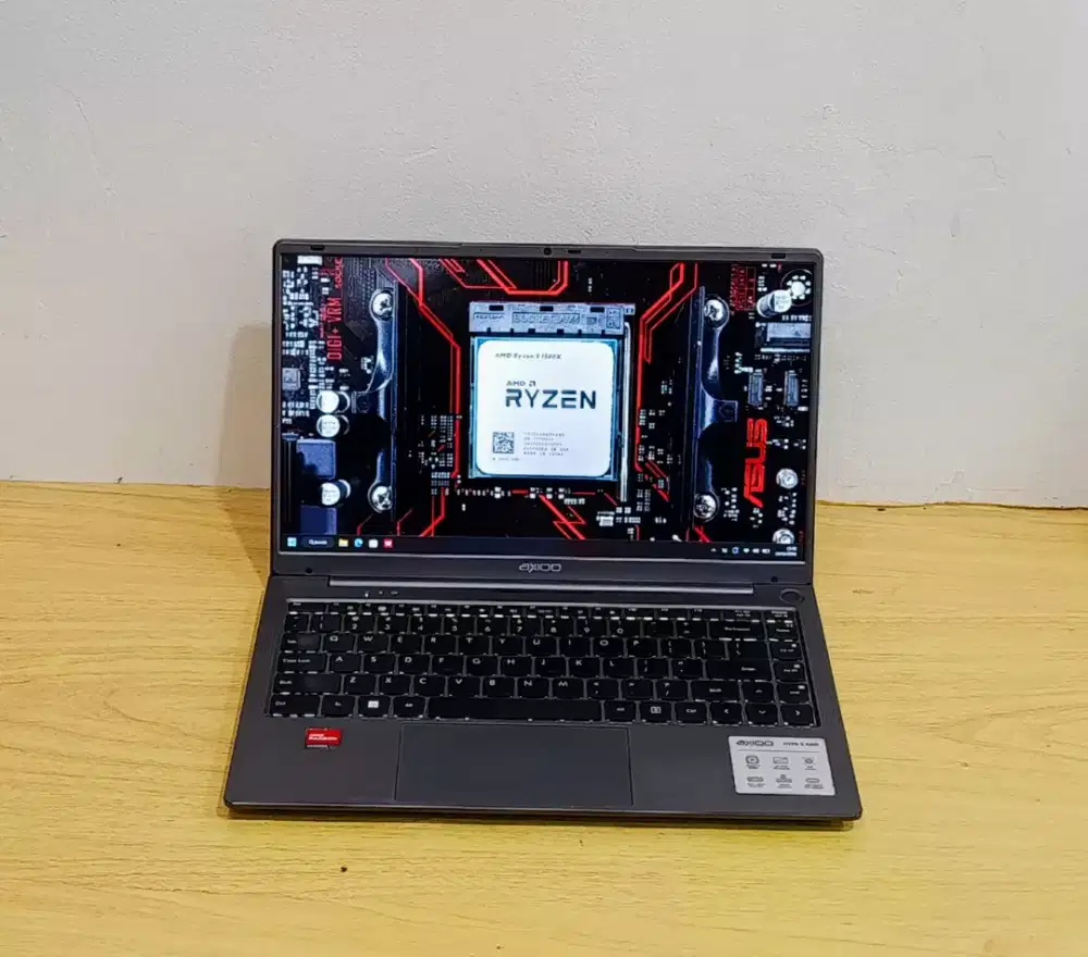 Laptop Axioo Hype 5 ProsesorAMD Ryzen 5 5560U/Ram 16GB/SSD 256GB