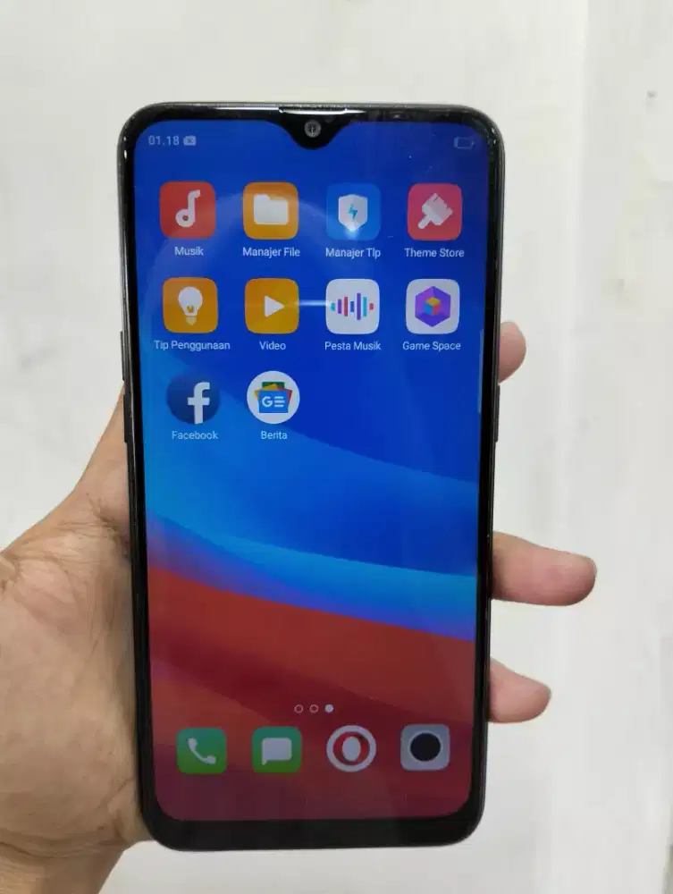 Oppo a5s ram 3 kondisi aman no minuz