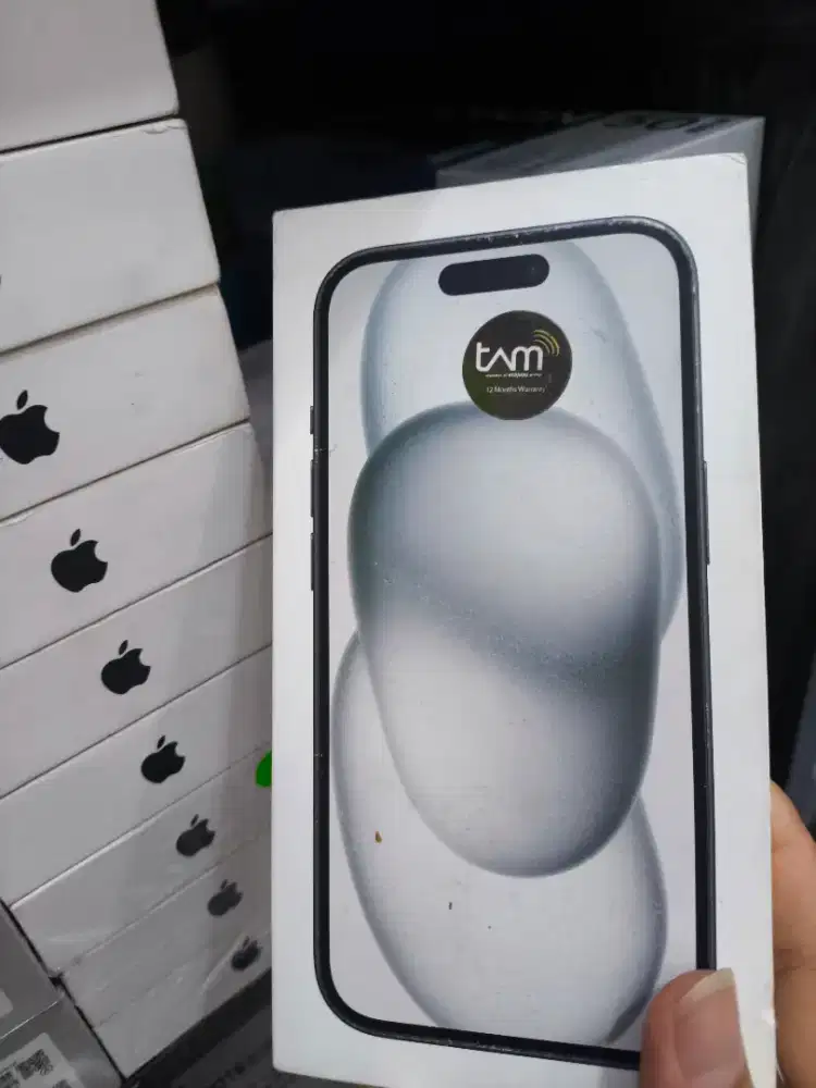 Apple Iphone 15 Black 128Gb Garansi Resmi Original