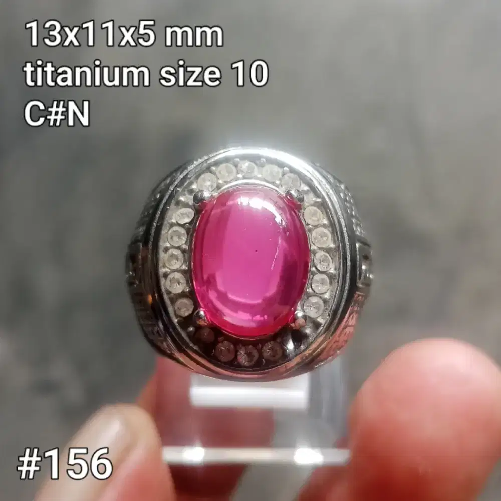 Batu merah siam, merah rose