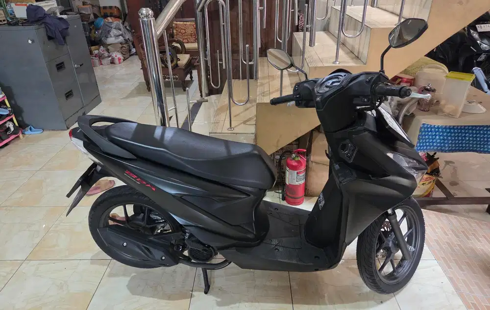 Beat deluxe hitam doff 2026awal Gbm