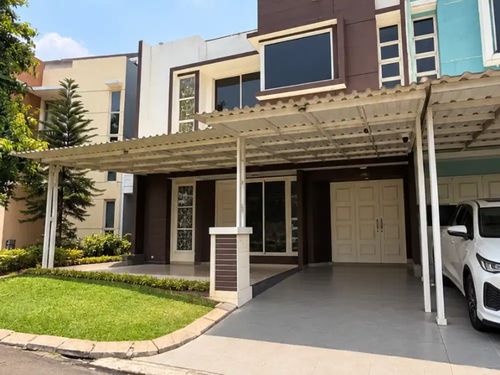 Rumah 2 Lantai 4+1 Kamar Hadap Timur Siap Huni di Canary