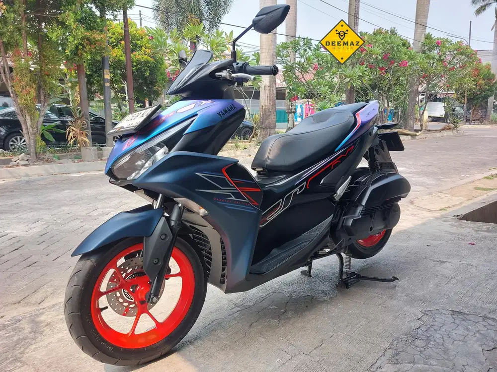 (DP 500 Rb)‼️ Yamaha Aerox Cyber City 2023 Cash, Kredit & Tukar Tambah