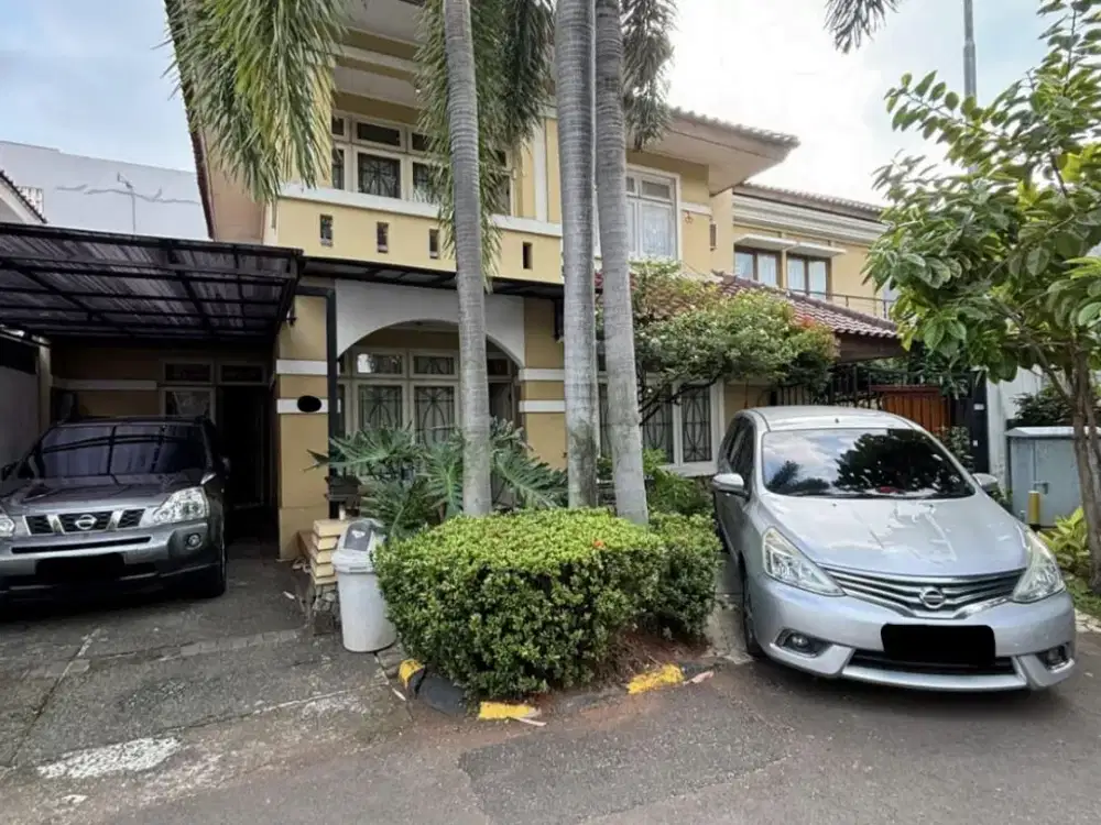 Rumah 2 Lantai 4+1 Kamar Dekat Mall di Puri Bintaro
