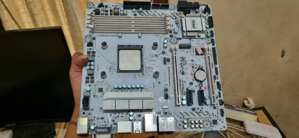 B350 Mortar Artict dan Ryzen 5 2600
