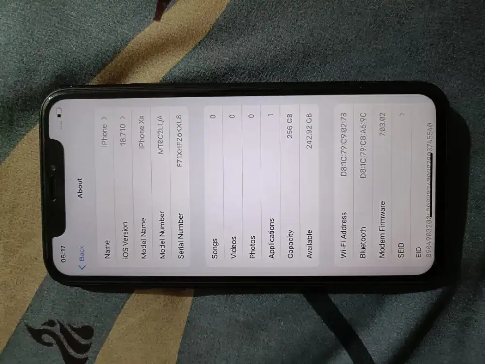 IPhone XR 256 Bea Cukai