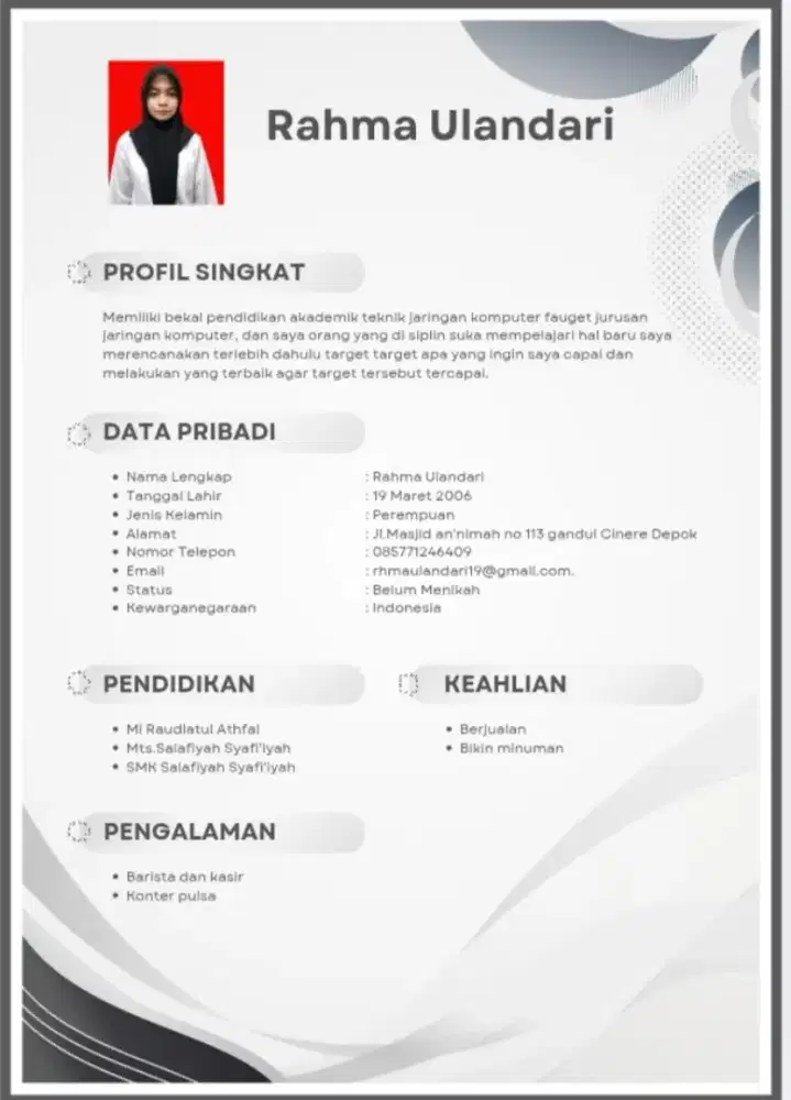 Mencari pekerjaan