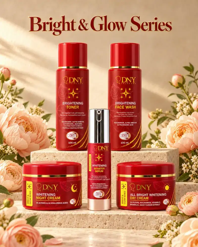 DNY SKINCARE PERAWATAN WAJAH  CANTIK CERAH DAN BERCAHAYA
