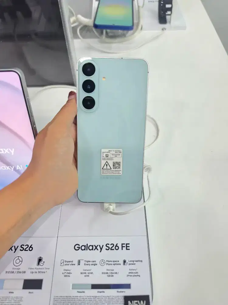 SAMSUNG S26FE 256GB (FREE GALAXY BUDS CORE)