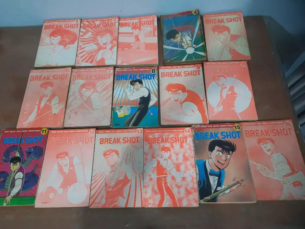 komik Break Shot 1 - 16 tamat lengkap