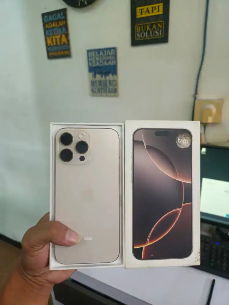 Iphone 16 promax 256 ibox bh 100 cc3