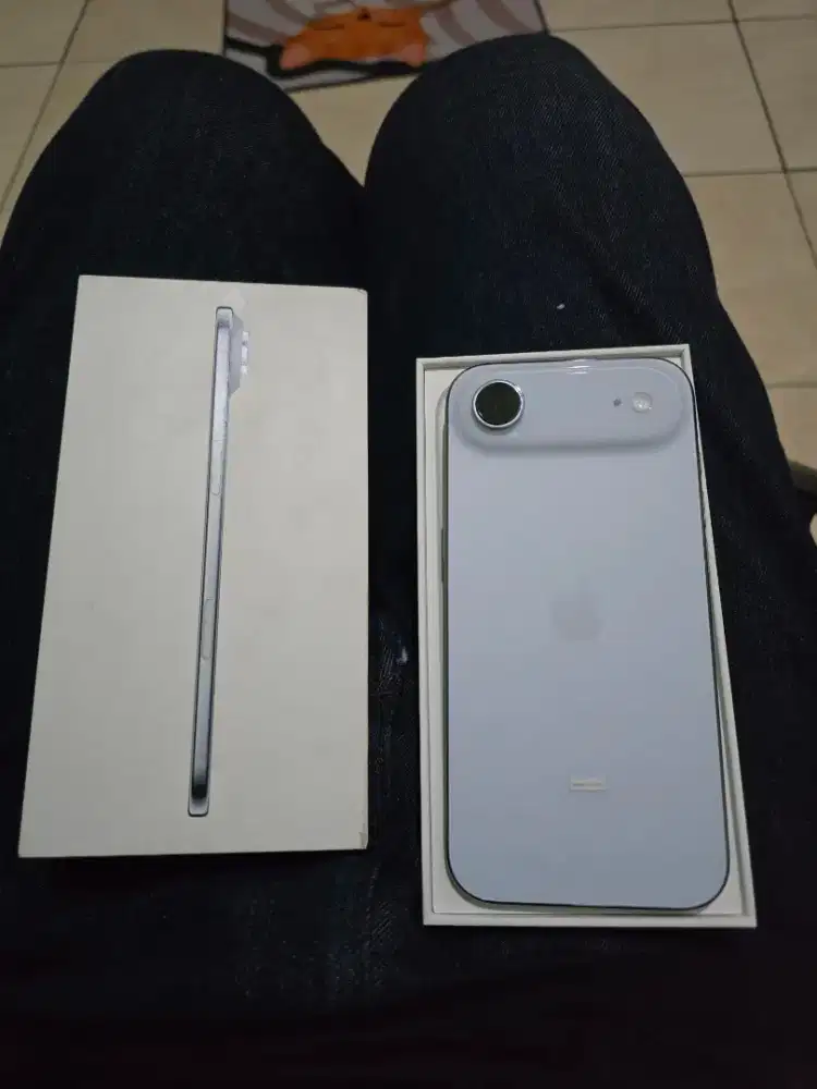 Iphone 17 Air 256gb BH100% grs resmi ibox MULUS FULLSET ORIGINAL