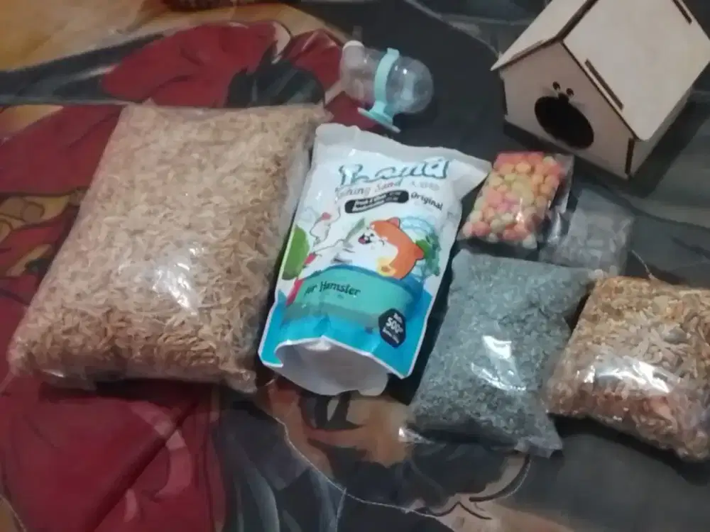 peralatan tuk hamster