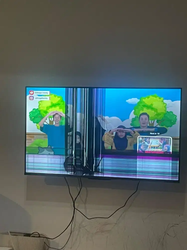Tv tcl 43 inch bekas
