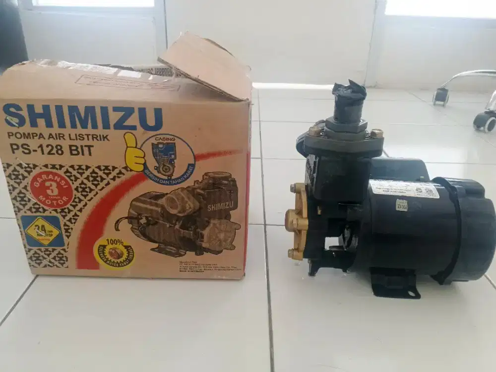 DIJUAL POMPA AIR LISTRIK SHIMIZU PS-128 BIT