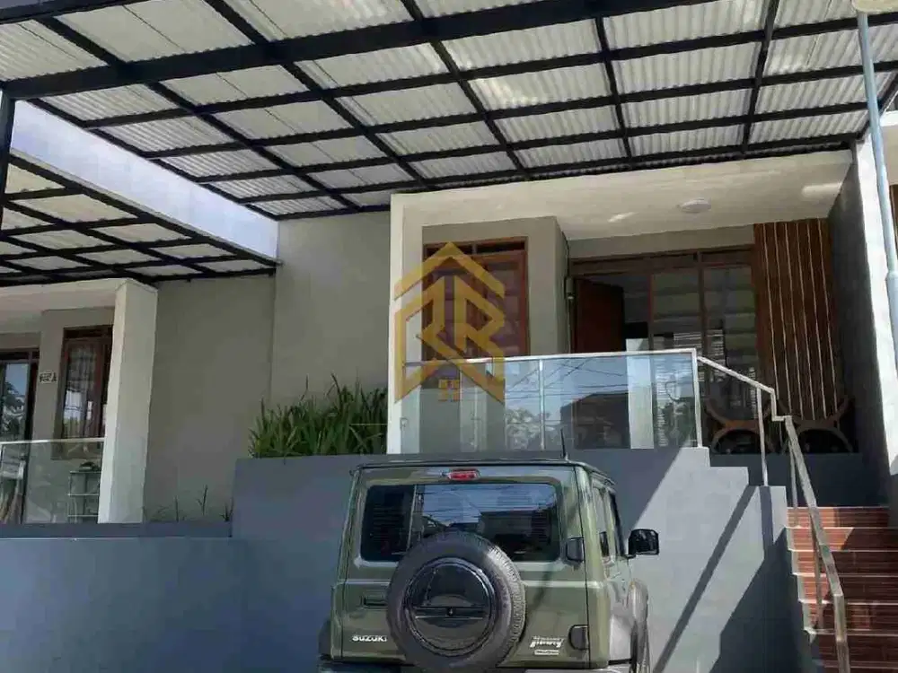 Rumah Cantik Nan menarik Konsep Modern minimalis Di Sariwangi Ciwaruga Villa ubud