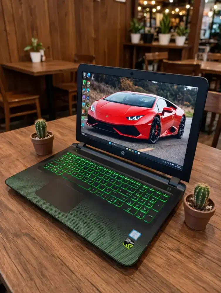 Laptop Gaming Editing HP PAVI-GAMING6 F77 [RAM 16GB/SSD+HDD GTX 4Gb]