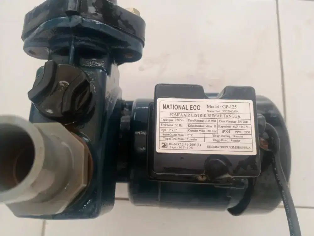 DIJUAL POMPA AIR NATIONAL ECO GP-125