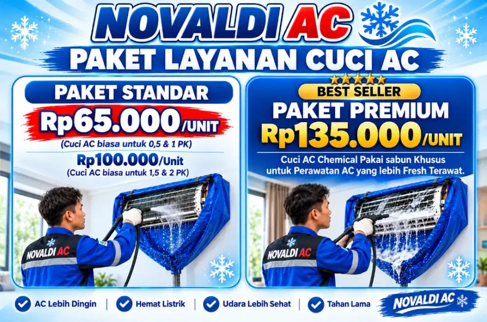 Cuci ac,kulkas &mesin cuci