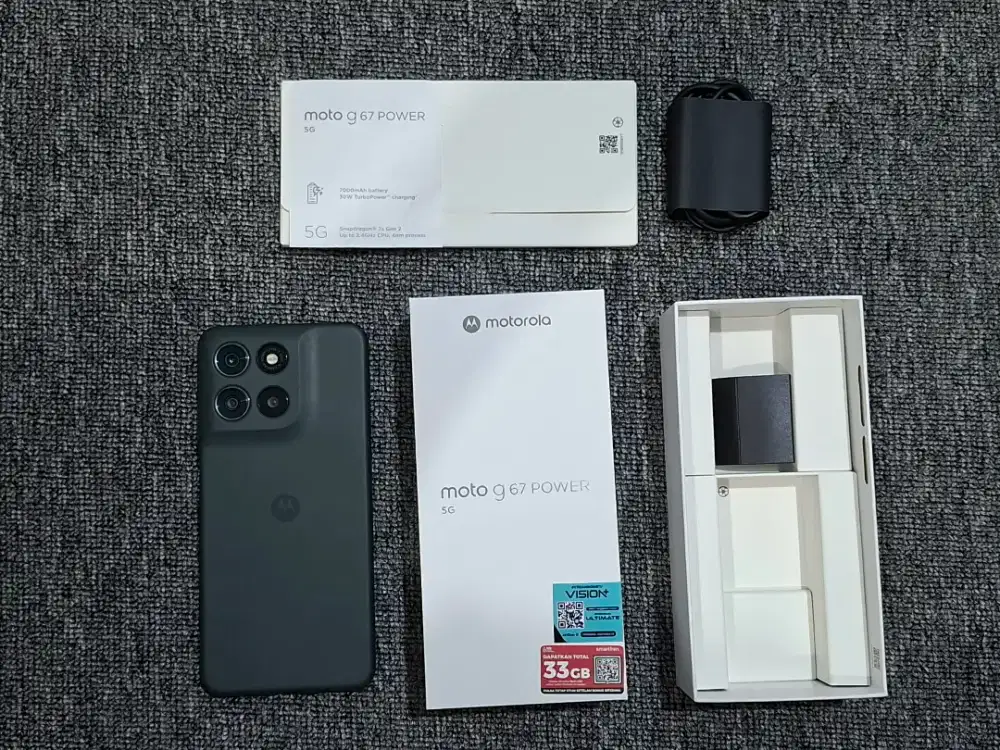 Motorola g67 Power – Like New, Garansi Resmi s/d September 2027