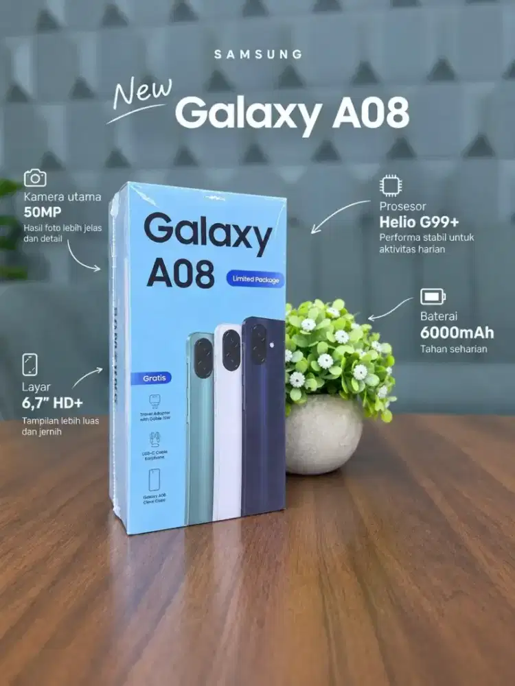 NEW SAMSUNG GALAXY A08 4/128GB
