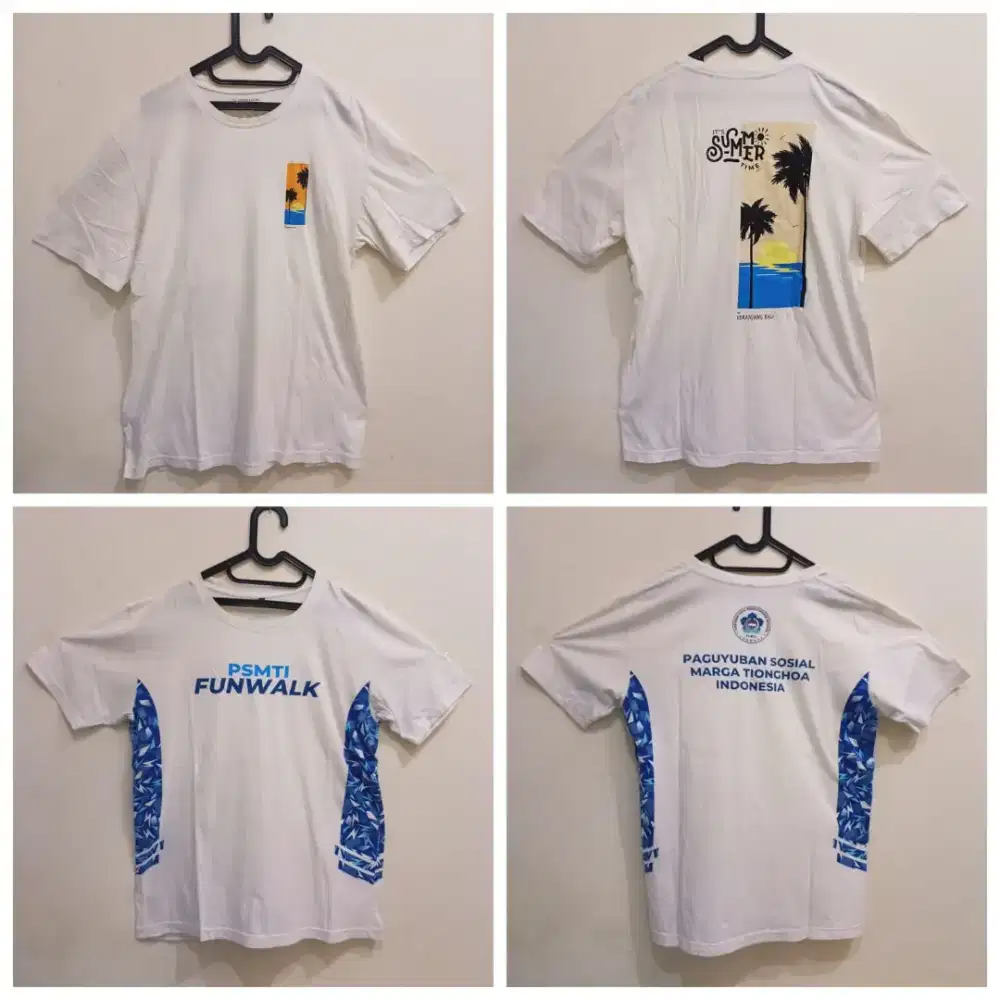 Kaos T-shirt Bekas 2 Pcs Size XL185