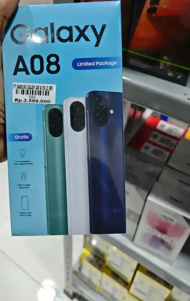 SAMSUNG A08 4/128 ATLANTIS DAHSYAT