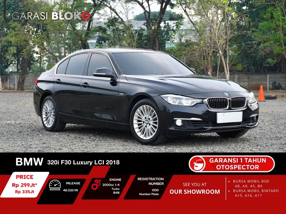BMW 320i F30 Luxury B48 2018 / 2019