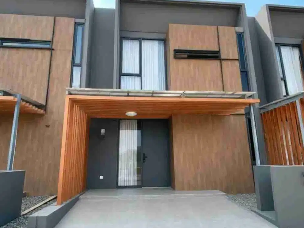 rumah 2 laantai cluster east manhattan grand duta city bekasi