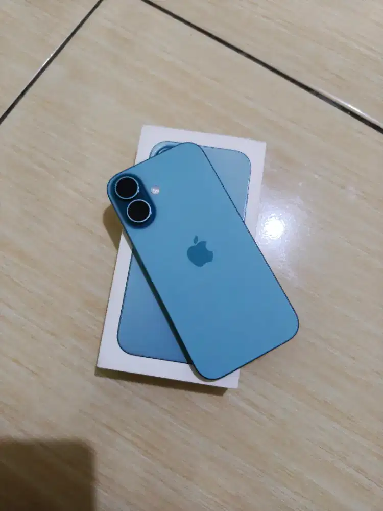 Iphone 16 128gb teal ibox fullset like new